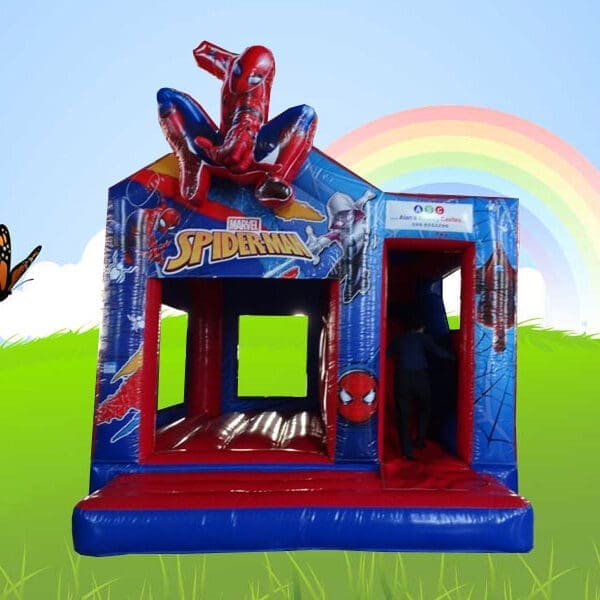 Spiderman combi bouncy castle2
