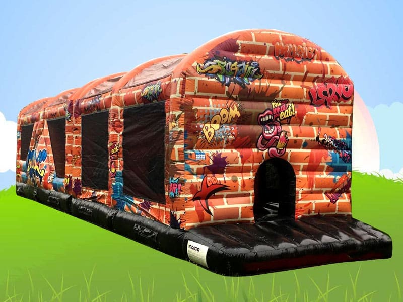 graffiti obstacle course Bouncy Castle Hire Limerick